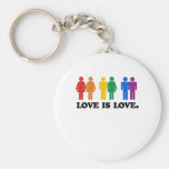 Love is Love Keychains