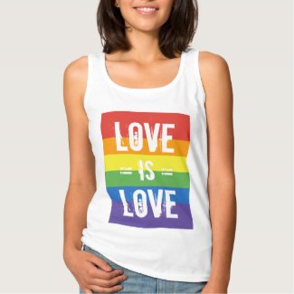 Love is Love - Love Equality Rainbow Flag