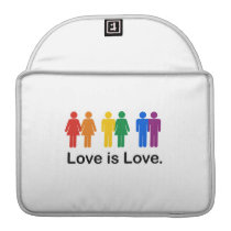 Love is Love. Macbook Pro Sleeve