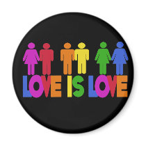 Love is Love magnets by EllesPlanet Love is Love magnets