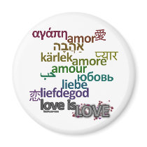 Love Is Love magnets