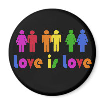 Love is Love magnets by EllesPlanet Love is Love magnets