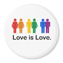 Love is Love Refrigerator Magnets