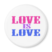 Love Is Love magnets