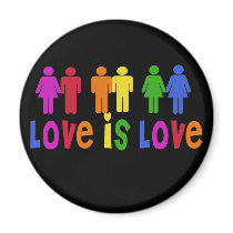 Love is Love magnets by EllesPlanet Love is Love magnets
