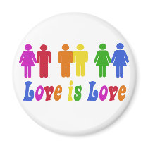 Love is Love magnets by EllesPlanet Love is Love magnets