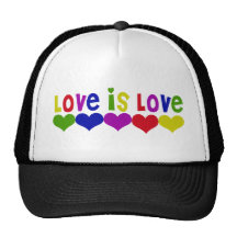 Love is Love Mesh Hat