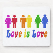 Love is Love mousepads by EllesPlanet Love is Love mousepads