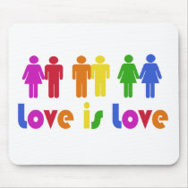 Love is Love mousepads by EllesPlanet Love is Love mousepads