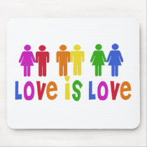 Love is Love mousepads by EllesPlanet Love is Love mousepads