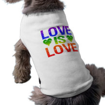 Love Is Love pet clothing