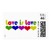 Love is Love postage by EllesPlanet Love is Love postage