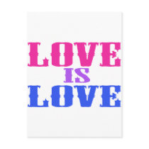 Love Is Love postcards