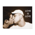 'Love Is Love' Postcard