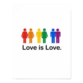 Love is Love Posters
