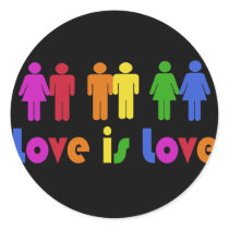 Love is Love stickers by EllesPlanet Love is Love stickers