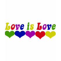 Love is Love t-shirts by EllesPlanet Love is Love t-shirts