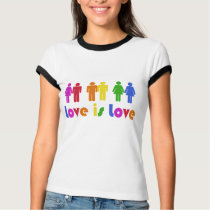 Love is Love t-shirts by EllesPlanet Love is Love t-shirts