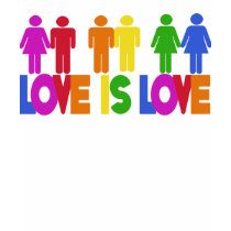 Love is Love t-shirts