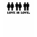 LOVE IS LOVE t-shirts