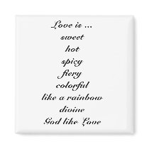 Love is ... magnets