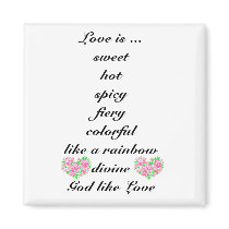 Love is ... magnets