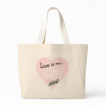 Love is My Akita bags by GreyWolfCreation Love is My Akita bags