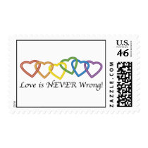 Love is never wrong Postage Stamps stamps