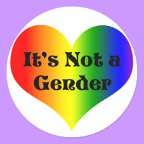 Love is Not a Gender stickers