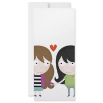 Love is not a sin custom rack card