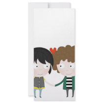 Love is not a sin customized rack card