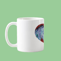 "Love is Not Black & White" Zebra Mug