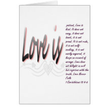 Love Is Patient Cards