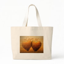Love is patient; love is kind bags
