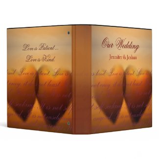 Love is patient; love is kind binder