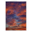 Love is patient, love is kind - Card
