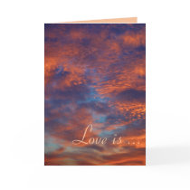 Love is patient, love is kind - Card - Template