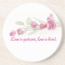Love Is Patient Love Is Kind Coaster coasters