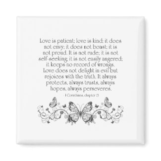 Love is Patient, Love is Kind Magnet magnet
