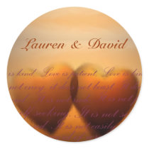 Love is patient - love is kind stickers