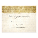 Love is Patient Vintage Wedding RSVP Personalized Announcements