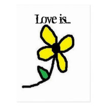 Love is... postcards
