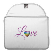LOVE IS PRIDE MacBook PRO SLEEVE