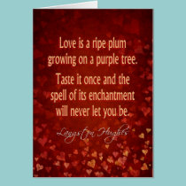 Love is Ripe cards