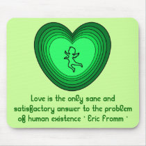 Love is sane mousepad