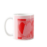 "Love is standing close" Valentine Mug mugs