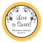 Love is Sweet - Flowers Stickers