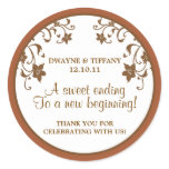 Love is Sweet - Flowers Round Sticker