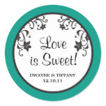 Love is Sweet - Flowers Sticker