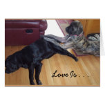 Love Is . . . Taking Turns Giving A Massage Card
